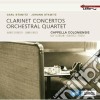 Carl Stamitz - Concerto Per 2 Clarinetti N.4, Quartetto In Sol Maggiore (versione Per Archi) cd