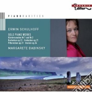 Erwin Schulhoff - Musica Per Pianoforte(2 Cd) cd musicale di Erwin Schulhoff