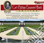 Carl Philipp Emanuel Bach - Opere Vocali Wq 239, 249, 243, 217, 250, 222, 251, (2 Cd)