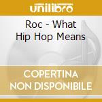 Roc - What Hip Hop Means cd