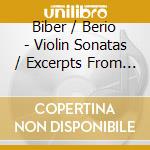 Biber / Berio - Violin Sonatas / Excerpts From Duetti Per Due cd