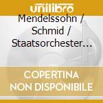 Mendelssohn / Schmid / Staatsorchester Rheinische - Works For Violin & Orchestra cd