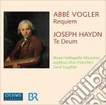 Abbe' Vogler / Joseph Haydn - Requiem / Te Deum cd
