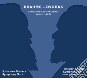 Johannes Brahms / Antonin Dvorak - Sinfonie Nr.4 - Sinfonie Nr.9 (2 Cd) cd musicale di Johannes Brahms
