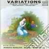 Ludwig Van Beethoven / Schubert / Adorjan / Kontarsky - Variations For Flute cd