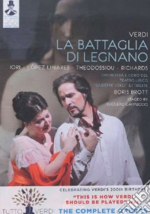 (Music Dvd) Giuseppe Verdi - La Battaglia Di Legnano cd musicale di Ruggero Cappuccio