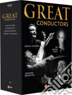 Kleiber/Solti/Bernstein/Karajan - Great Conductors (4 Blu-Ray) cd
