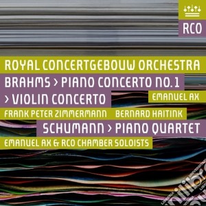 Johannes Brahms / Robert Schumann - Piano Concerto No.1 & Violin Concerto - Piano Quartet (2 Sacd) cd musicale di Brahms