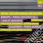 Johannes Brahms / Robert Schumann - Piano Concerto No.1 & Violin Concerto - Piano Quartet (2 Sacd)