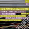 Johannes Brahms / Robert Schumann - Piano Concerto No.1 & Violin Concerto - Piano Quartet (2 Sacd) cd
