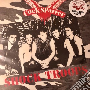 (LP Vinile) Cock Sparrer - Shock Troops (Red Galaxy Vinyl) lp vinile