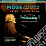 Mose Allison - American Legend - Live In California cd