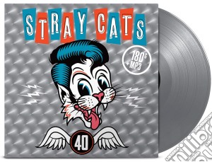 (LP Vinile) Stray Cats - 40 (Ltd. Edition 180gr Silver Lp) lp vinile
