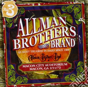 Allman Brothers Band (The) - Macon City Auditorium 2 / 11 / 72 (2 Cd) cd musicale di Allman Brothers Band