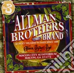 Allman Brothers Band (The) - Macon City Auditorium 2 / 11 / 72 (2 Cd) cd