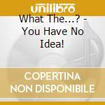 What The...? - You Have No Idea! cd