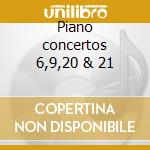 Piano concertos 6,9,20 & 21 cd