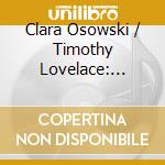 Clara Osowski / Timothy Lovelace: Schubert / Lieder cd