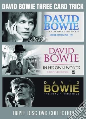 (Music Dvd) David Bowie - Three Card Trick (3 Dvd) cd musicale