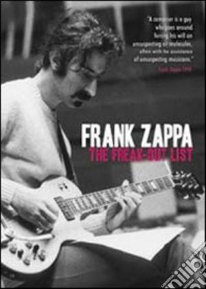 (Music Dvd) Frank Zappa - The Freak-Out List cd musicale