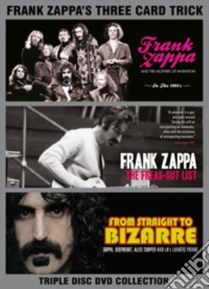 (Music Dvd) Frank Zappa - Three Card Trick (3 Dvd) cd musicale
