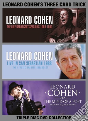 (Music Dvd) Leonard Cohen - Three Card Trick (3 Dvd) cd musicale