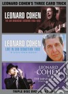 (Music Dvd) Leonard Cohen - Three Card Trick (3 Dvd) cd