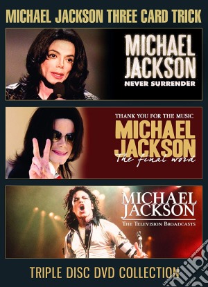 (Music Dvd) Michael Jackson - Three Card Trick (3 Dvd) cd musicale