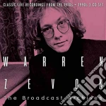 Warren Zevon - The Broadcast Archives (3 Cd) cd
