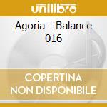 Agoria - Balance 016 cd