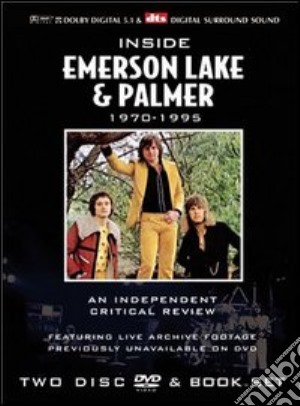 (Music Dvd) Emerson Lake & Palmer - Inside 1970-1995 (2 Dvd+Libro) cd musicale
