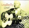 Leadbelly - Live Vol 1 cd