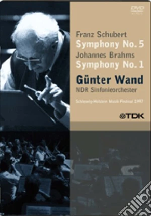 (Music Dvd) Franz Schubert / Johannes Brahms - Symphony 5 - Symphony 1 cd musicale di Hugo Kach