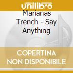 Marianas Trench - Say Anything cd