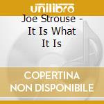 Joe Strouse - It Is What It Is cd