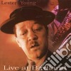 Lester Young - Live At Birdland cd