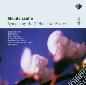 Felix Mendelssohn - Symphony No.2 - Lobgesang - Chant De Louange cd musicale di Mendelssohn\masur -