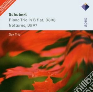 Franz Schubert - Suk Trio - Piano Trio Op. 99 & Notturno cd musicale di Trio Schubert\suk