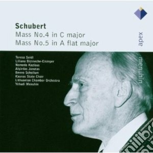 Franz Schubert - Menuhin - Seidi - Kazlaus - Messe Nn. 4 & 5 cd musicale di Schubert\menuhin - s