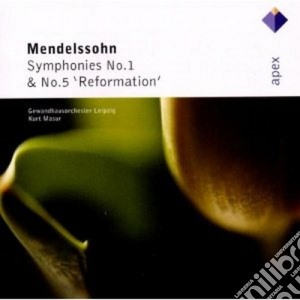 Felix Mendelssohn - Symphony No.1 & 5 cd musicale di Mendellsohn\masur