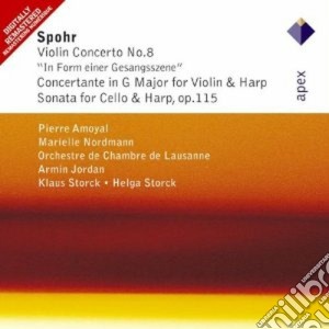 Louis Spohr - Violin Concerto N.8, sonata Per Cello E Arpa cd musicale di Spohr\amoyal - jorda