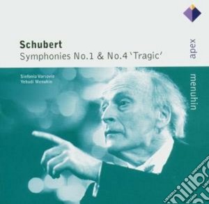 Franz Schubert - Symphony No.1 & 4 cd musicale di Schubert\menuhin
