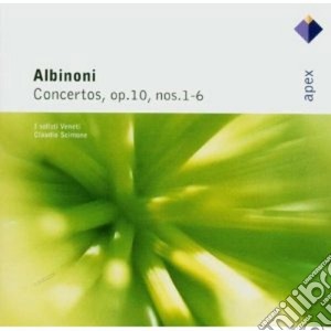 Tomaso Albinoni - Concertos Op.10 Nos 1 - 6 cd musicale di Albinoni\scimone - i