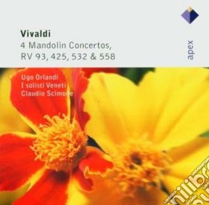 Antonio Vivaldi - 4 Mandolin Concertos N. 93 425 532 558 cd musicale di Vivaldi\scimone - i