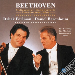 Ludwig Van Beethoven - Violin Concerto & Romances 1 / 2 cd musicale di Itzhak Perlman