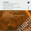 Johann Sebastian Bach - Concerti Brandeburghesi 1 - 2 - 3 - Flauto Conc. cd