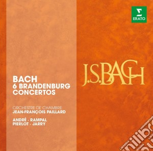 Johann Sebastian Bach - 6 Brandenburg Concertos (2 Cd) cd musicale di Pailla Jean-françois