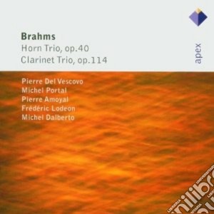 Johannes Brahms - Trii Op. 40 E Op. 114 cd musicale di Brahms\dalberto - am