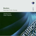Johannes Brahms - German Folk Songs cd
