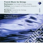 Sibelius-rautavaara-sallinen-nordgren - Helsinki Strings - Apex: Omaggio Zoltan Kodaly - The Lover Op.14 cd